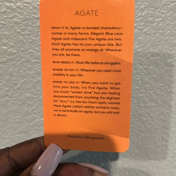 Crystal The Stone Deck of Cards - 78 Crystal Types in the Deck - Picture 3 of 4